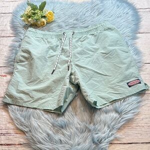 Vineyard Vines Men's Light Mint Green Swim Trunks